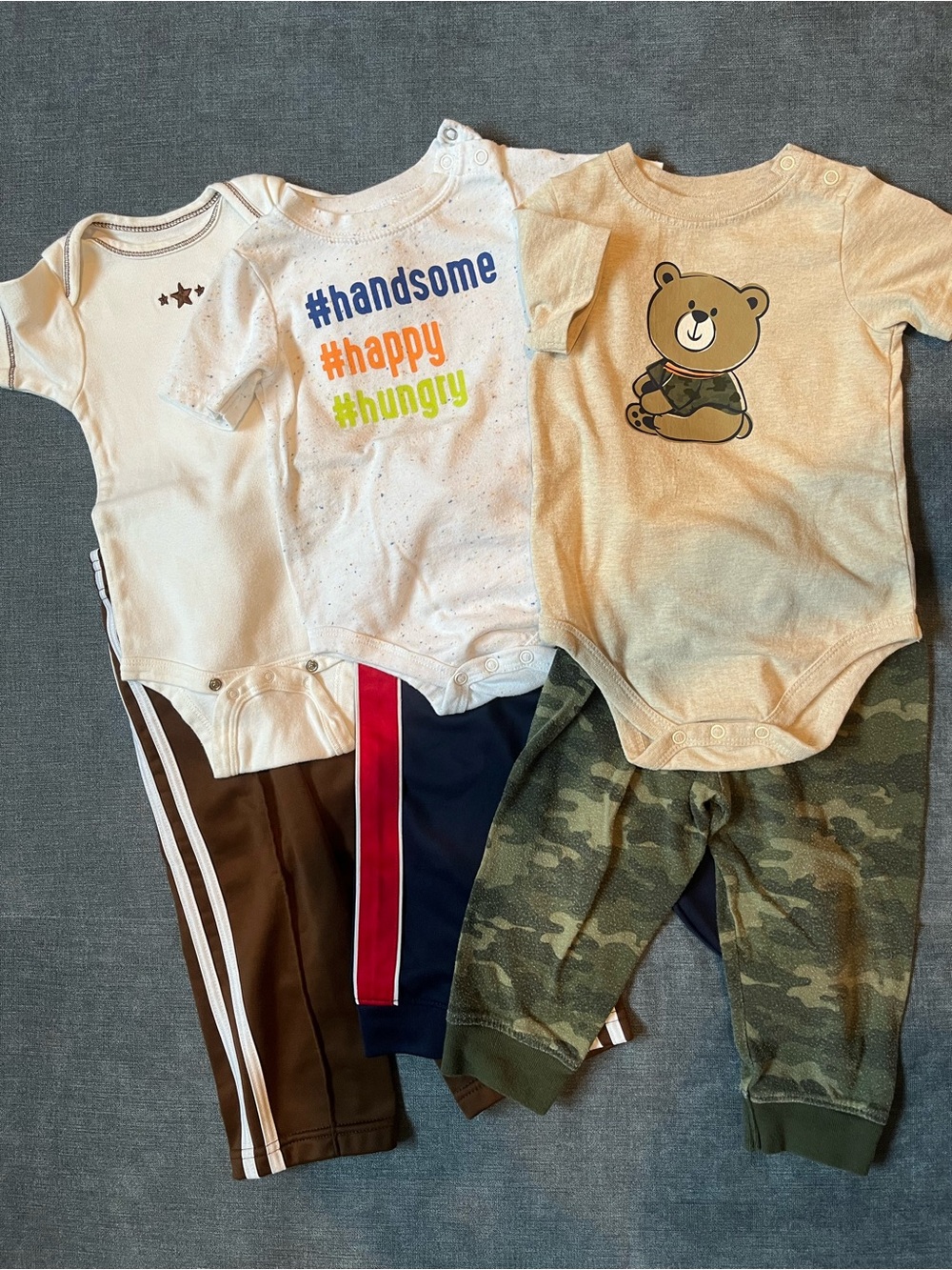 Garanimals Toddler Boy’s 18 Month Onesie and Pants Bundle